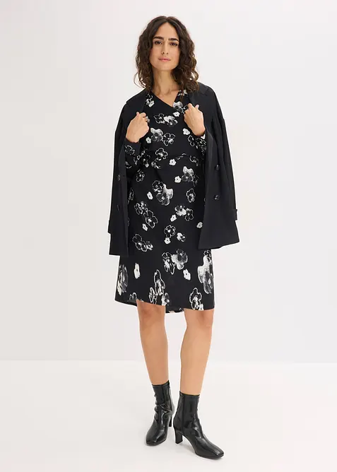 Robe en satin fluide, bonprix