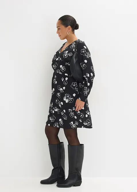 Robe en satin fluide, bonprix