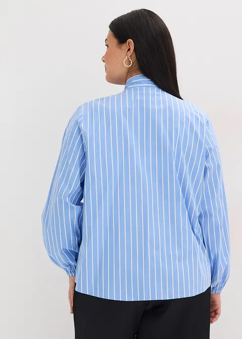 Chemisier &agrave; col lavalli&egrave;re, bonprix