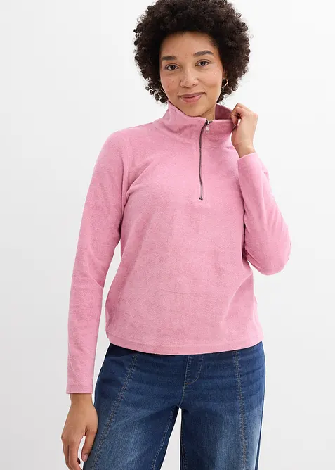 T-shirt manches longues en &eacute;ponge, bonprix