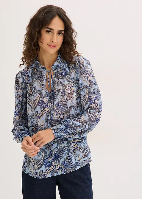 Blouse en mousseline, bonprix