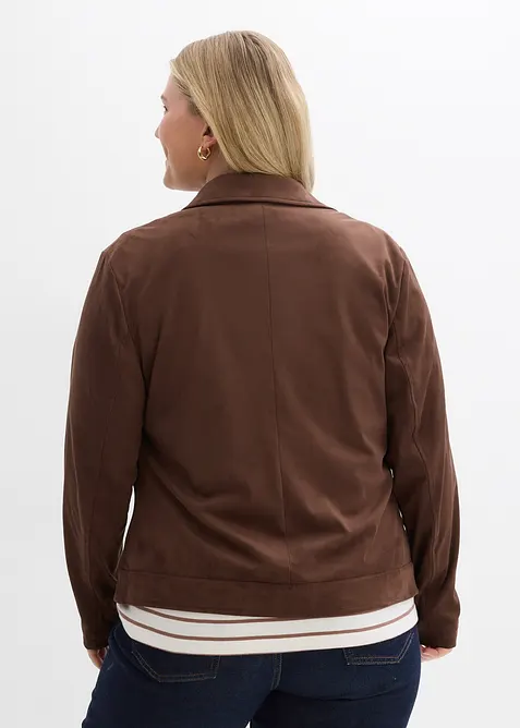 Veste en su&eacute;dine, bonprix