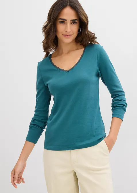 T-shirt manches longues, bonprix