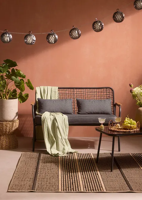 Guirlande lumineuse LED &agrave; boules en mesh, bonprix