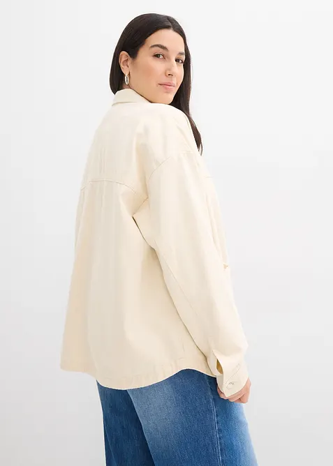 Surchemise/veste en jean, bonprix