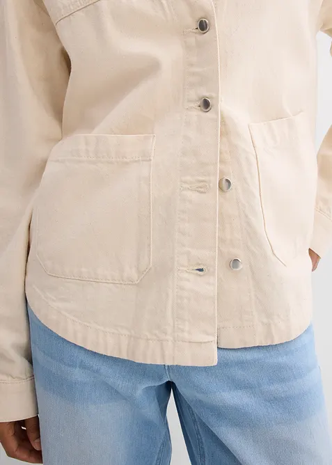 Surchemise/veste en jean, bonprix