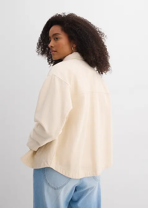 Surchemise/veste en jean, bonprix