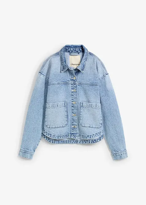 Surchemise/veste en jean, bonprix