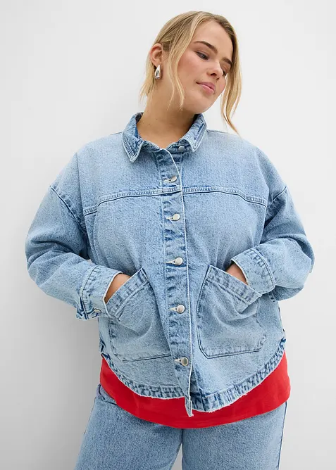Surchemise/veste en jean, bonprix