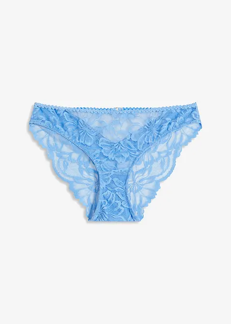 Slip br&eacute;silien orn&eacute; de dentelle, bonprix