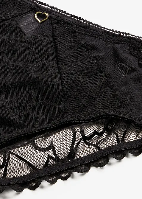 Slip maxi avec dentelle, bonprix