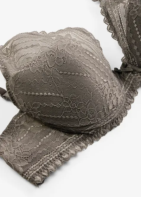 Soutien-gorge &agrave; coques en dentelle d&eacute;licate, bonprix