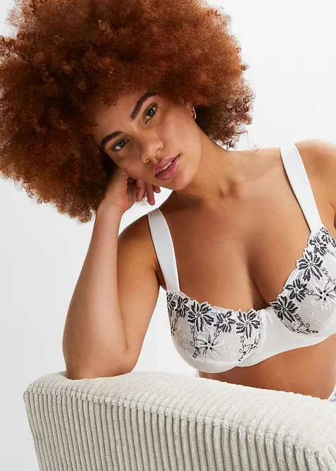 Soutiens-gorge &agrave; armatures et bretelles rembourr&eacute;es (lot de 2), bonprix