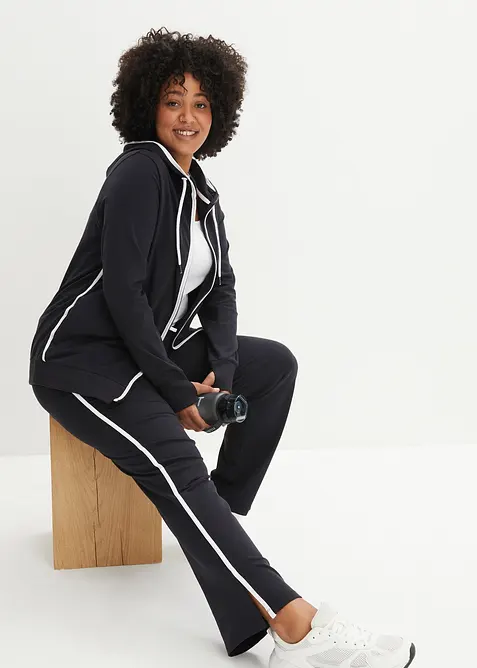 Surv&ecirc;tement en coton extensible (ens. 2 pces), bonprix