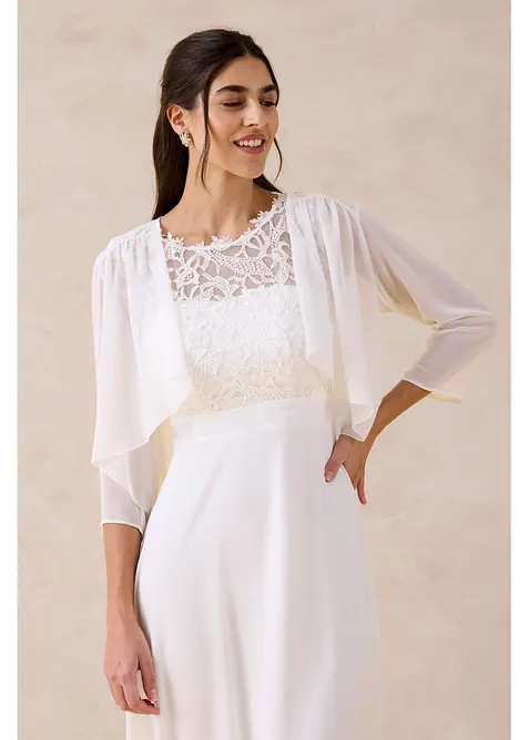 Bol&eacute;ro en cr&ecirc;pe, bonprix