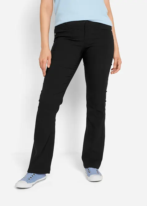 Pantalon bootcut en bengaline extensible, bonprix