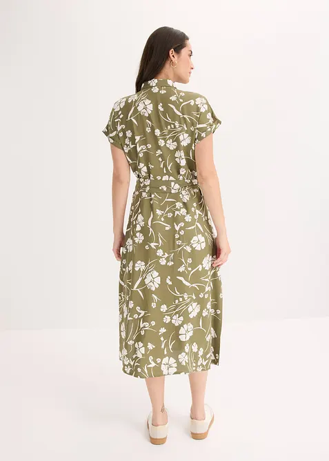 Robe-chemise imprim&eacute;e, bonprix