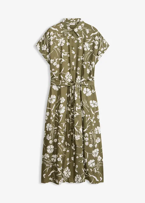 Robe-chemise imprim&eacute;e, bonprix