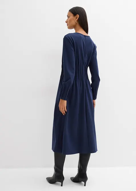 Robe confortable avec plis d&eacute;coratifs, bonprix