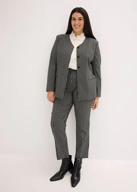 Pantalon taille extensible en bengaline, bonprix