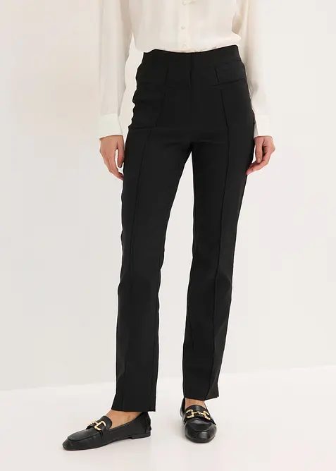 Pantalon taille extensible en bengaline, bonprix