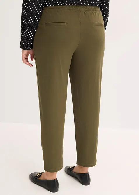 Pantalon &eacute;lastiqu&eacute; avec nervures devant, bonprix