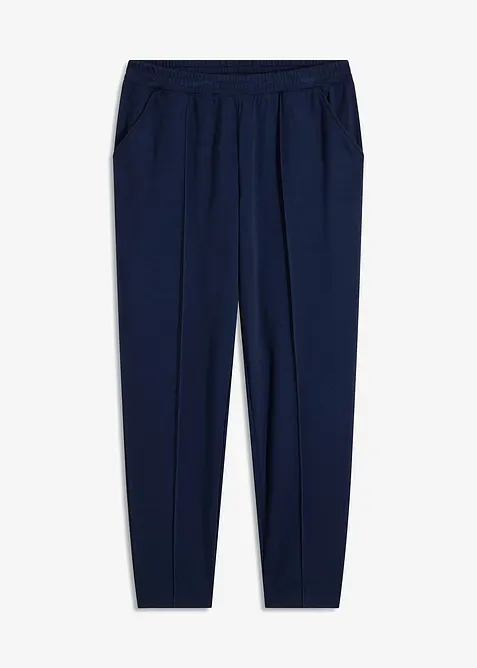 Pantalon &eacute;lastiqu&eacute; avec nervures devant, bonprix