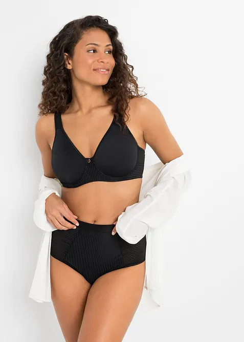 Soutien-gorge minimiseur &agrave; bretelles rembourr&eacute;es, bonprix