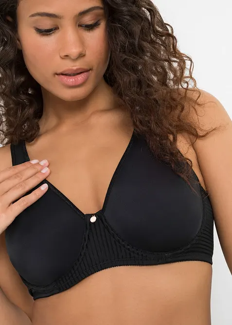 Soutien-gorge minimiseur &agrave; bretelles rembourr&eacute;es, bonprix