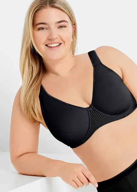 Soutien-gorge minimiseur &agrave; bretelles rembourr&eacute;es, bonprix