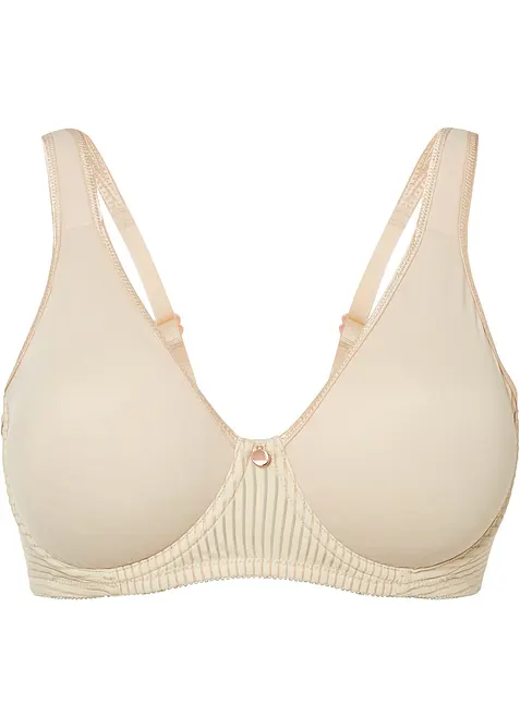 Soutien-gorge minimiseur &agrave; bretelles rembourr&eacute;es, bonprix