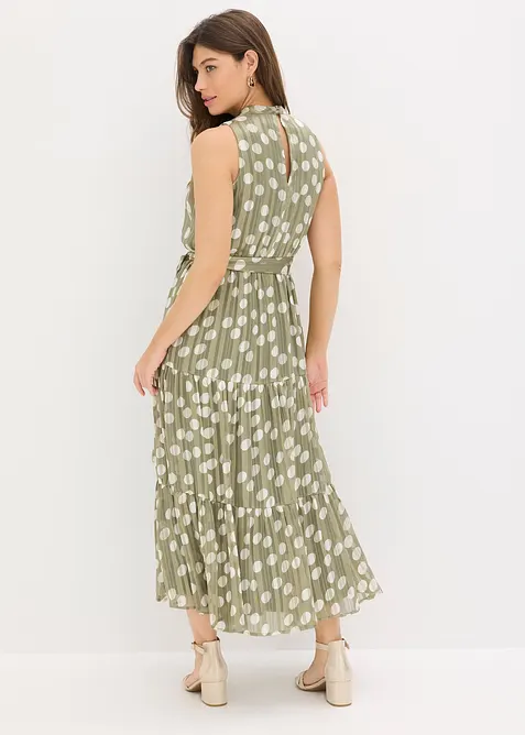 Robe en mousseline avec fil brillant, bonprix