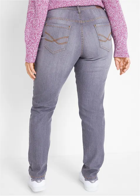 Jean Mom extensible et confortable, taille mi-haute, bonprix