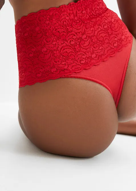 Lot de 2 strings sculptants, maintien mod&eacute;r&eacute;, bonprix