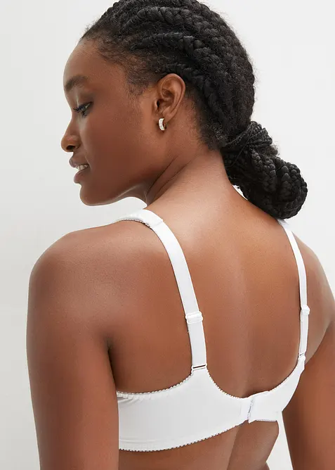 Lot de 2 soutiens-gorge moul&eacute;s &agrave; armatures en mati&egrave;re brillante, bonprix