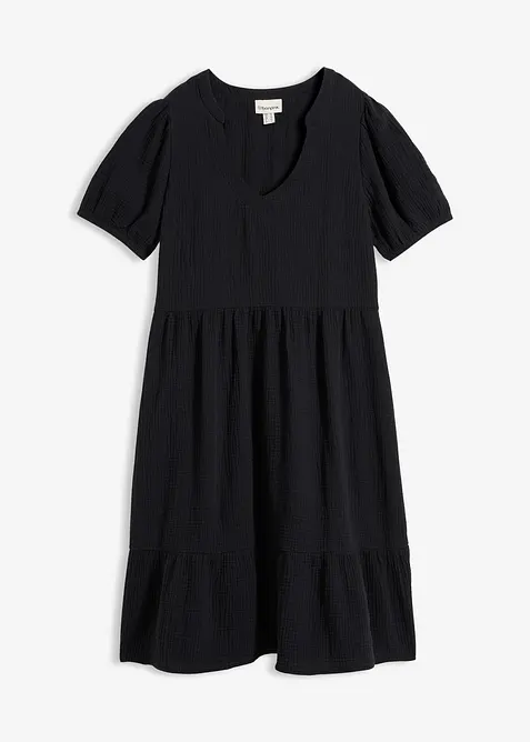 Robe oversize en gaze de coton, bonprix