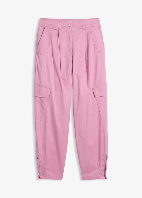 Pantalon cargo en coton extensible, bonprix