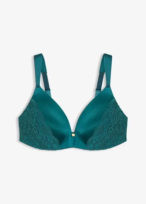 Soutien-gorge &agrave; coques sans armatures, bretelles rembourr&eacute;es, bonprix