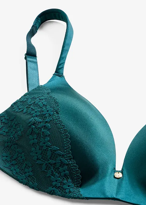 Soutien-gorge &agrave; coques sans armatures, bretelles rembourr&eacute;es, bonprix