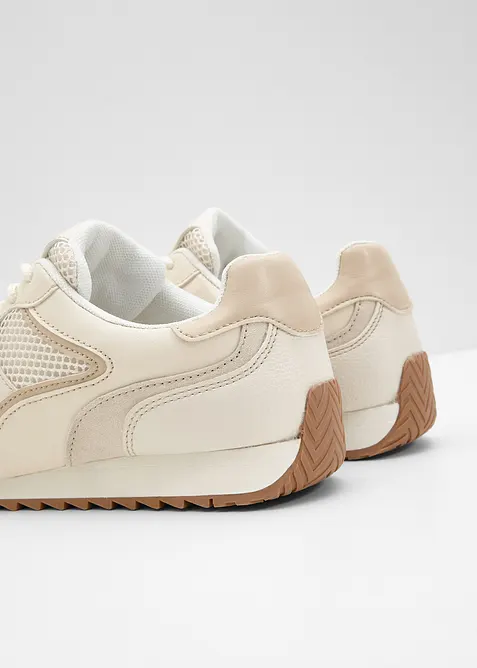 Baskets &agrave; semelle &eacute;paisse et mesh, bonprix