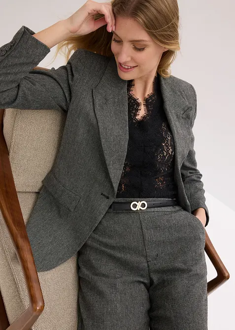 Ceinture &agrave; boucle originale, bonprix