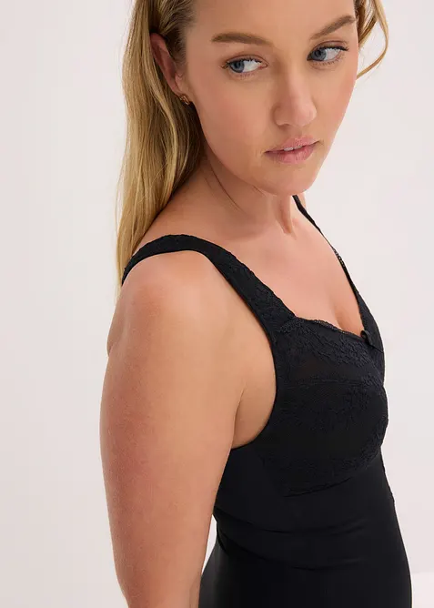 Body sculptant sans armatures, maintien mod&eacute;r&eacute;, bonprix