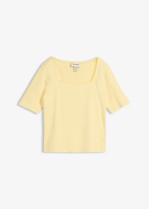 T-shirt en coton &eacute;pais, bonprix
