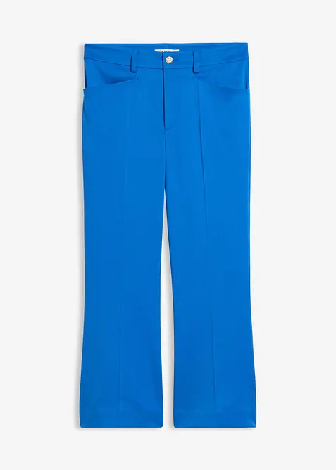 Pantalon 7/8 &eacute;vas&eacute; avec bouton d&eacute;coratif, bonprix