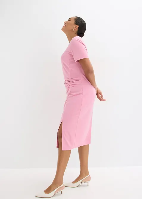 Robe en jersey de viscose m&eacute;lang&eacute;e, bonprix