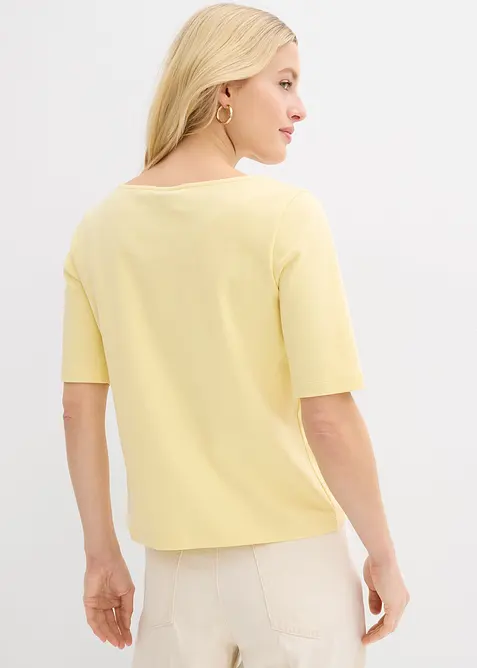 T-shirt en coton &eacute;pais, bonprix