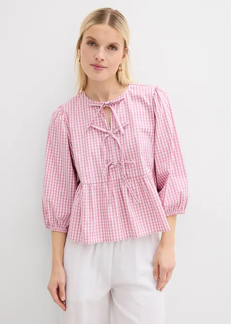 Blouse &agrave; nouettes, bonprix