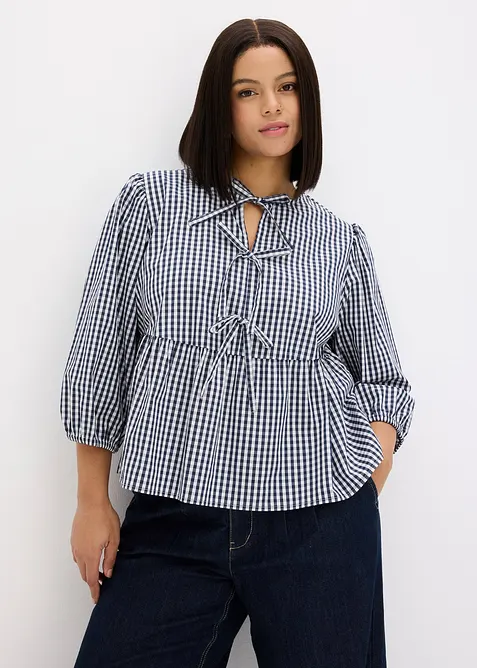 Blouse &agrave; nouettes, bonprix