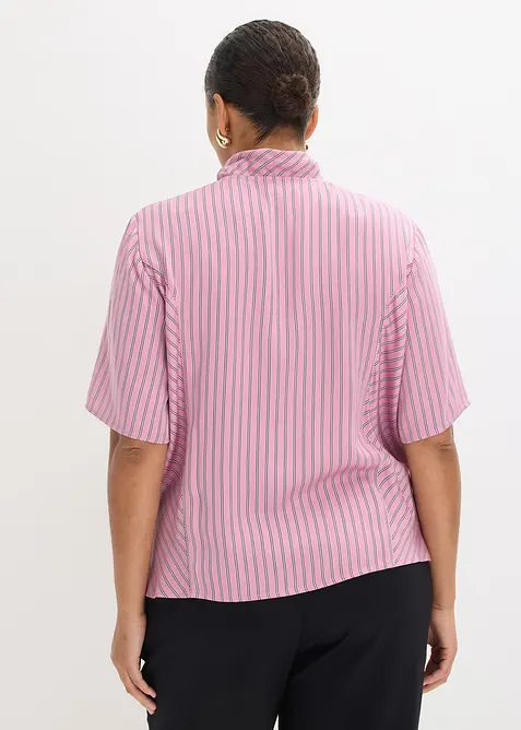 Blouse &agrave; lavalli&egrave;re en modal doux, bonprix