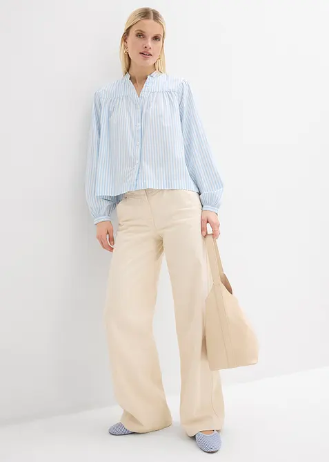 Chemisier en popeline solide, bonprix